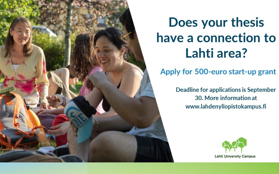 Grants for Lahti-related theses